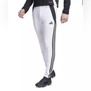 Adidas Tiro 24 Training Pants Men’s Large Soccer Football Track White Black